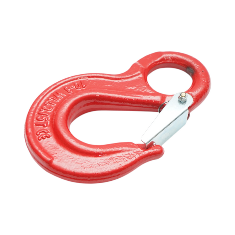 Gancio con linguetta di sicurezza, carico massimo 3,15 t Breckner Germany