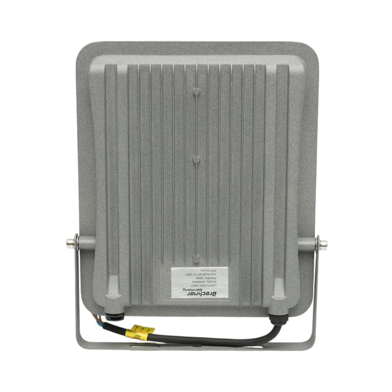 Proiettore LED 100W, 100-265V, 6500K, 11000lm, fascio largo, 240x205x30mm, IP66 Breckner Germany