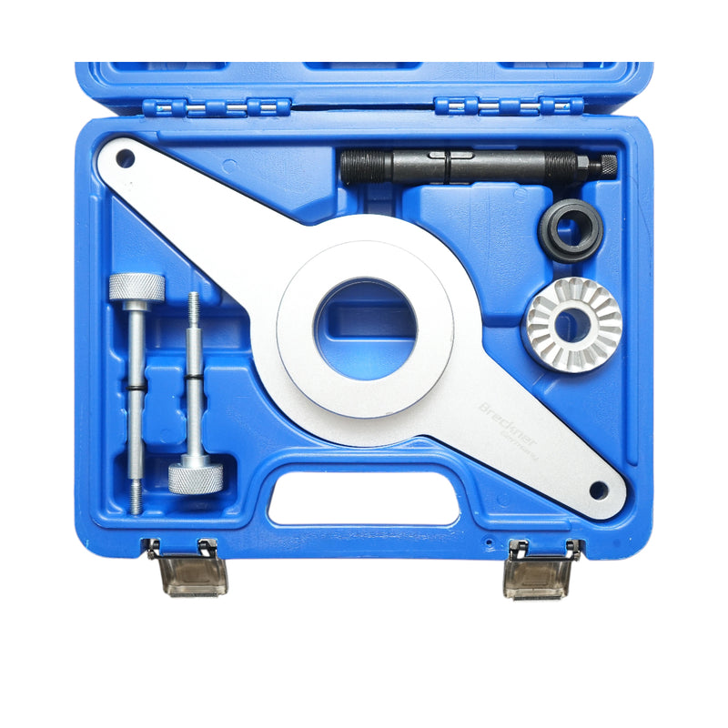 Kit attrezzo di bloccaggio per smorzatore di vibrazioni per Audi, Skoda, VW 1.8, 2.0 TSI/TFSI (EA888) Breckner Germany