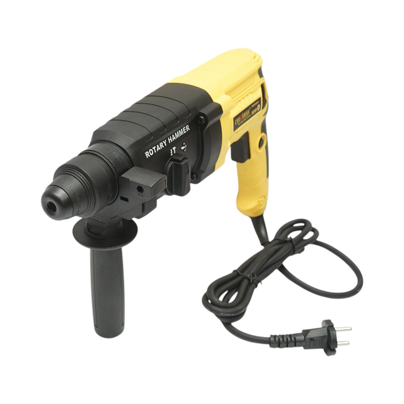 Martello perforatore 800W, 3 Joule con mandrino SDS Plus, diametro 26mm, velocità 1120rpm Crownman