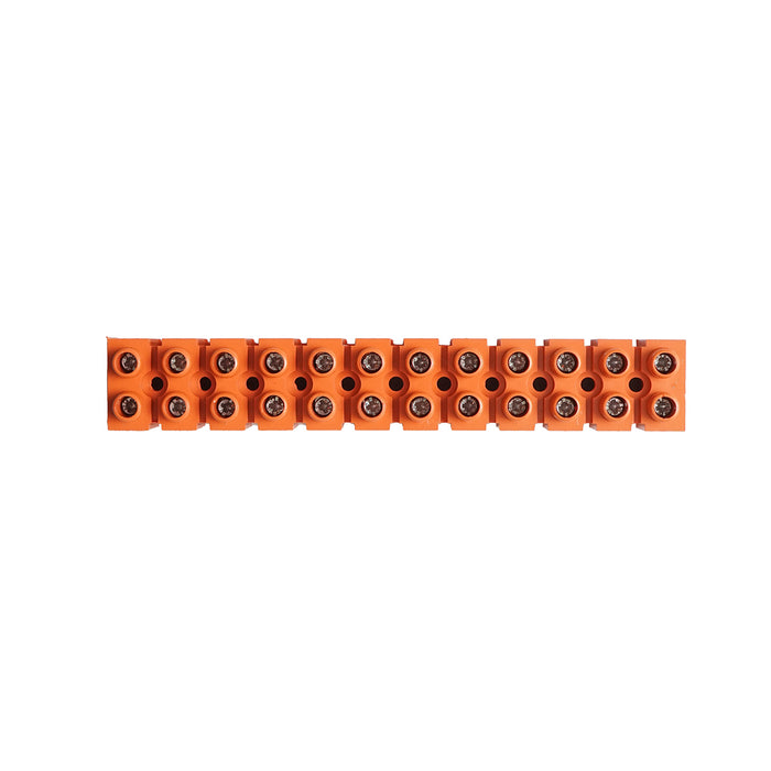 Morsettiera 36A 600V, 12 poli 0,5-6mm Leader