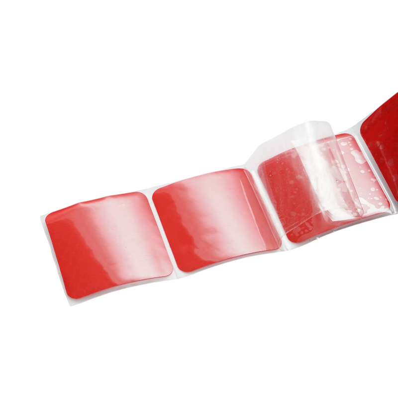 Nastro rifrangente rosso segmentato (38 m) per teloni Breckner Germany