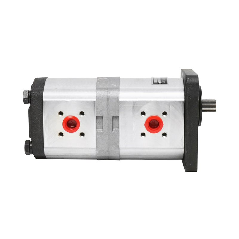 Pompa idraulica sinistra a doppia via, portata 22+14cm3 per New Holland, Case IH OEM 47129338