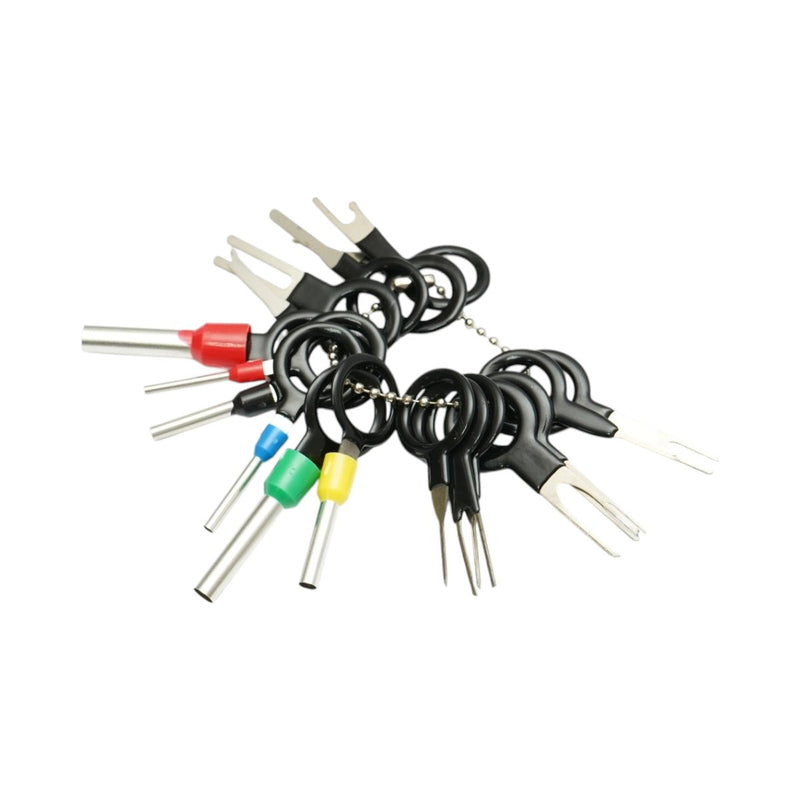 Set di 38 utensili per la rimozione di terminali da connettori elettrici Breckner Germany