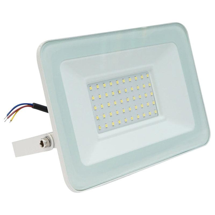 Proiettore LED 50W, 220V, 6500K, IP67, Bianco, 200x135mm