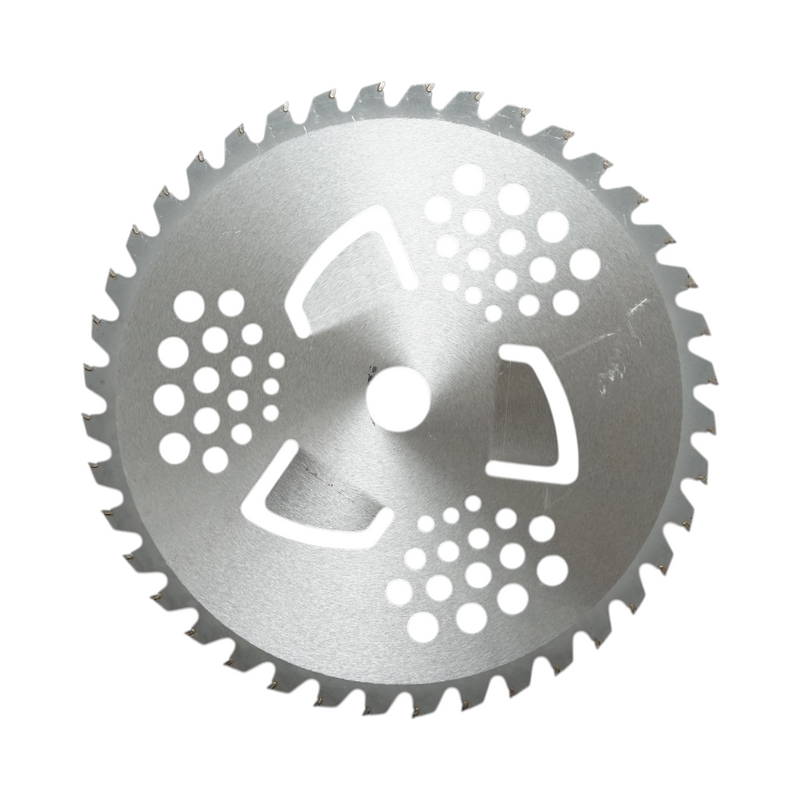 Disco circolare in metallo duro 255 × 25,4 × 1,15 mm, 40 denti per decespugliatore a spalla THOR.