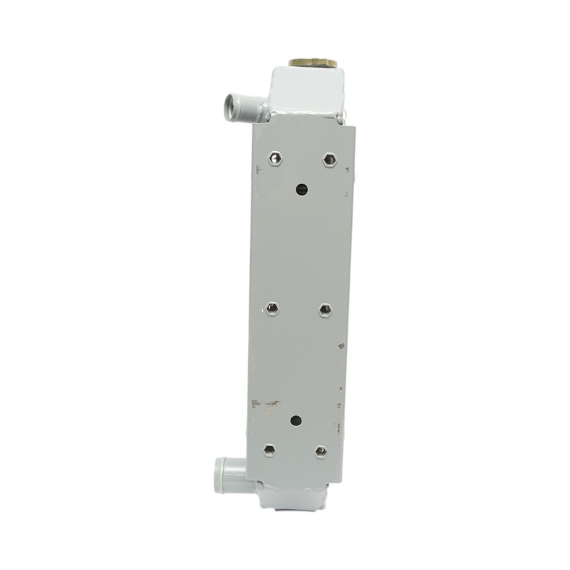 Radiatore di raffreddamento acqua per minipala caricatrice frontale Case IH 1825, 1825B, dimensioni 460,4 × 469,9 mm, codice OEM 109612A2.