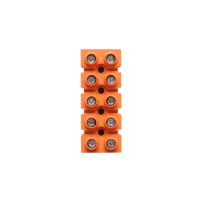 Morsettiera 36A 600V, 5 poli 0,5-6mm Leader
