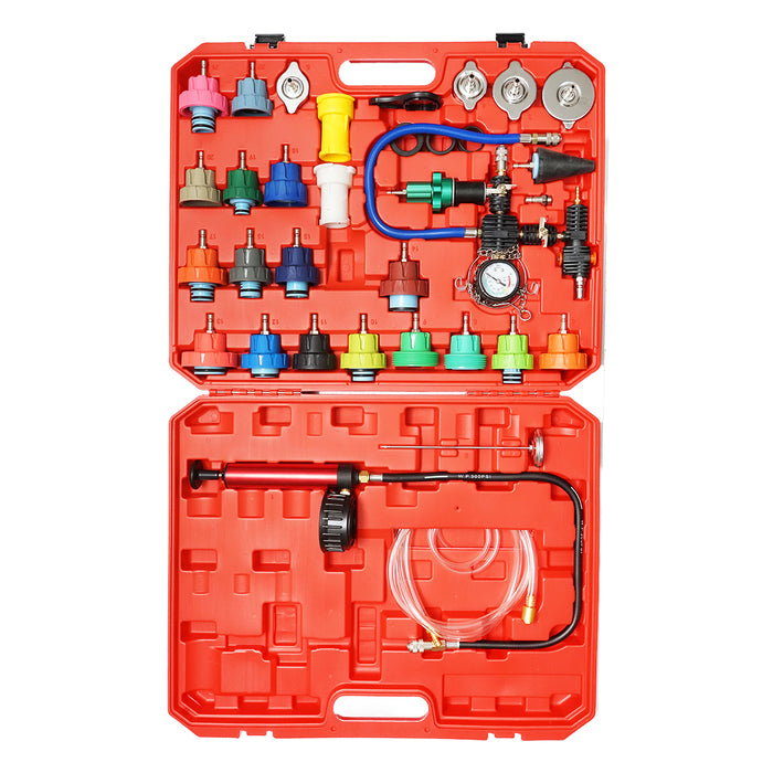 Kit per la prova della pressione del sistema di raffreddamento dell'auto