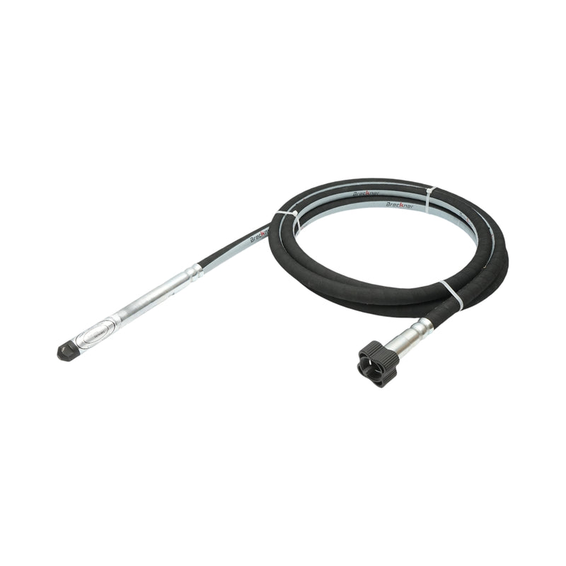 Testa vibrante eccentrica per calcestruzzo da 28 mm con albero flessibile da 5 m Breckner Germany