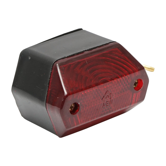 Luce freno posteriore rossa con posizione per Fiat, Ford, Case, New Holland codice OEM 4184634 Breckner Germany