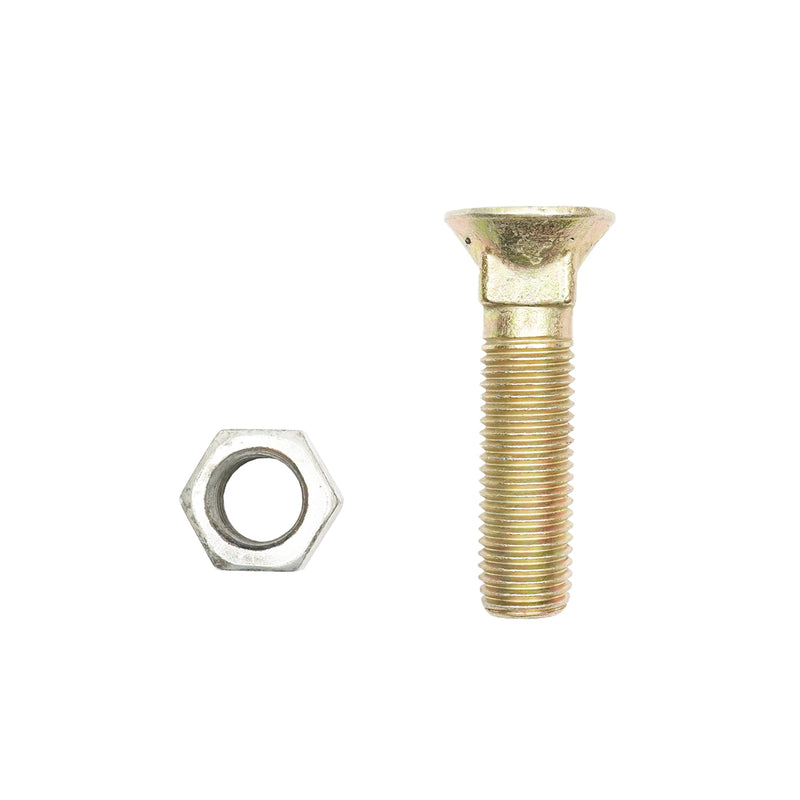 Bullone a testa quadra con dado M20x80 mm