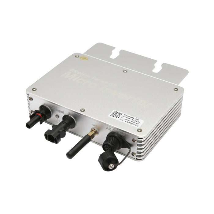 Microinverter per pannelli solari fotovoltaici 400W, 230V, WiFi, IP65, MPPT