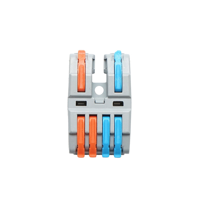 Connettore rapido per cavo 32A 450V, 6 poli 0,08-4mm Leader