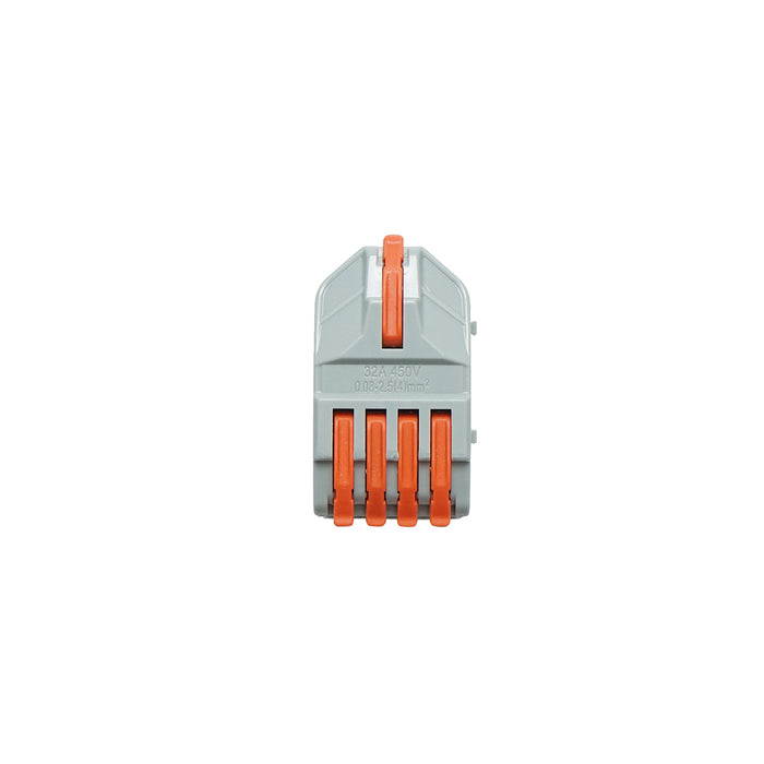 Connettore rapido per cavo 32A 450V, 5 poli 0,08-4mm Leader