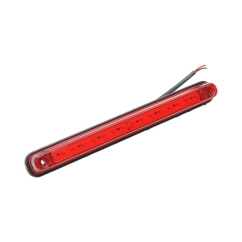 Luce di ingombro laterale a LED sottile 12-24V, ambra, 16 LED, 235x26,5x21 mm Breckner Germany