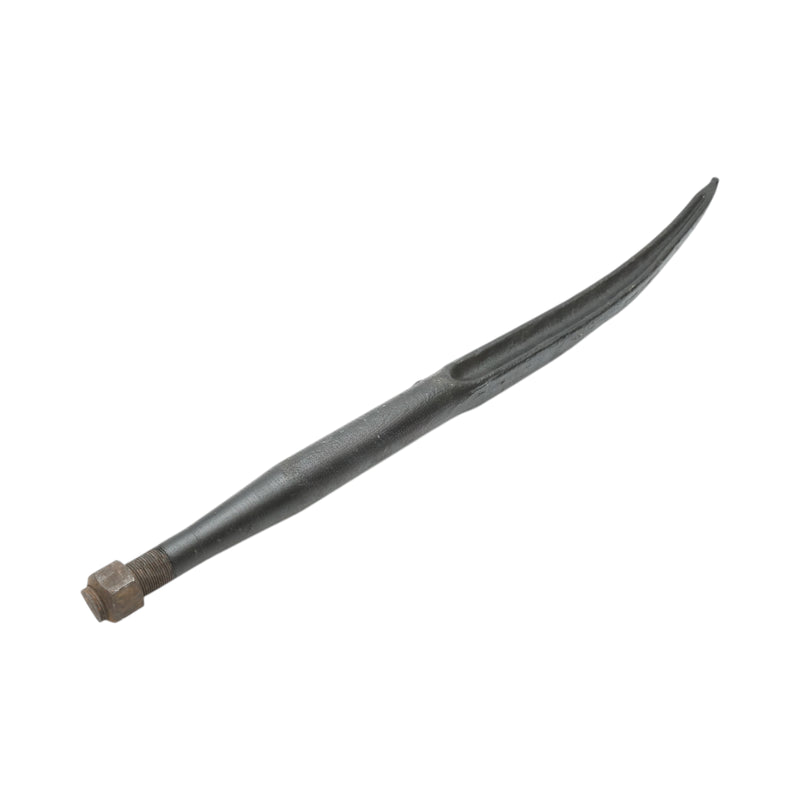 Punta curva per balle (profilo a V) per forca di caricamento balle, 36x810 mm Breckner Germany