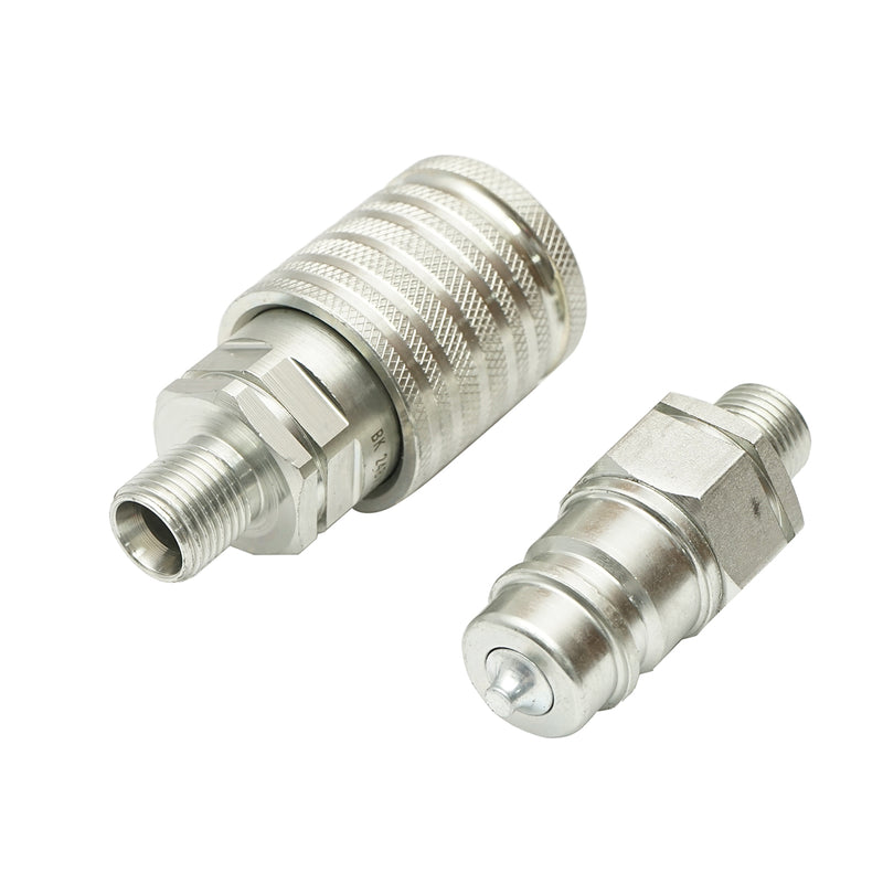 Valvola di intercettazione conica maschio-femmina M16x1,5 mm con filetto esterno Breckner Germany