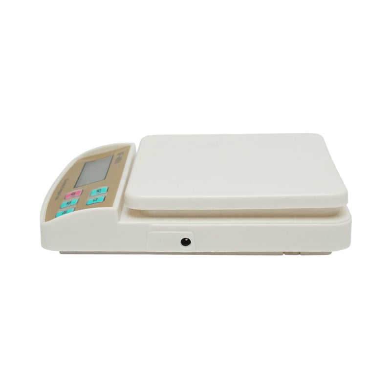 Bilancia da cucina elettronica digitale, portata 10 kg, display LCD, funzione tara