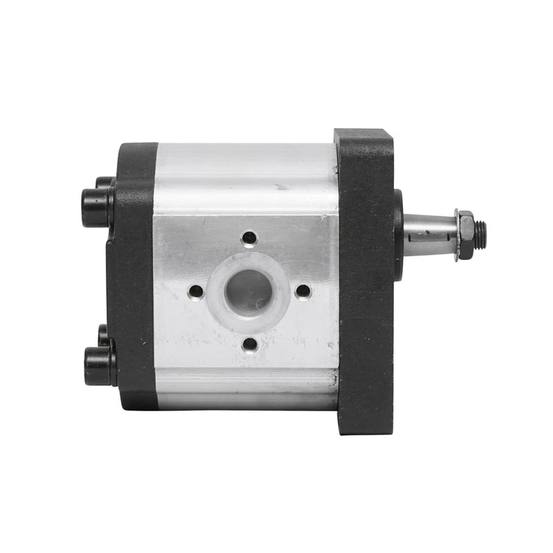 Pompa idraulica 15 cm³/giro, rotazione destrorsa, compatibile con trattori Fiat, New Holland e UTB. Riferimenti OEM: 5129486, 5169039, 5179728
