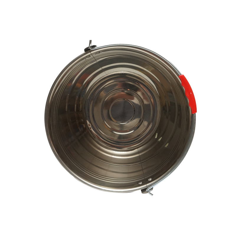 Secchio per miele in acciaio inox da 10 litri