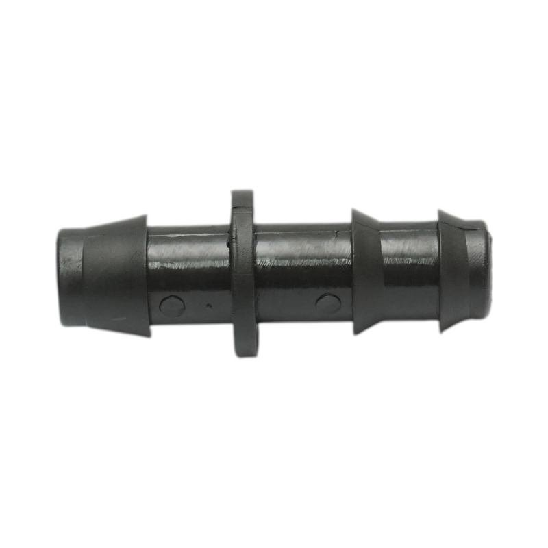 Connettore a nipplo uguale da 16x16 mm per tubi di irrigazione a goccia, per sistemi di irrigazione.
