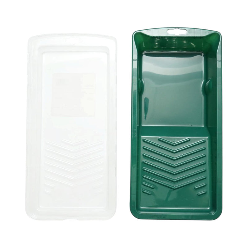 Set di mini rulli per verniciatura con 10 rulli in microfibra (10 cm), impugnatura bicomponente, vaschetta per vernice e rivestimento per vaschetta (13 pezzi) Breckner Germany