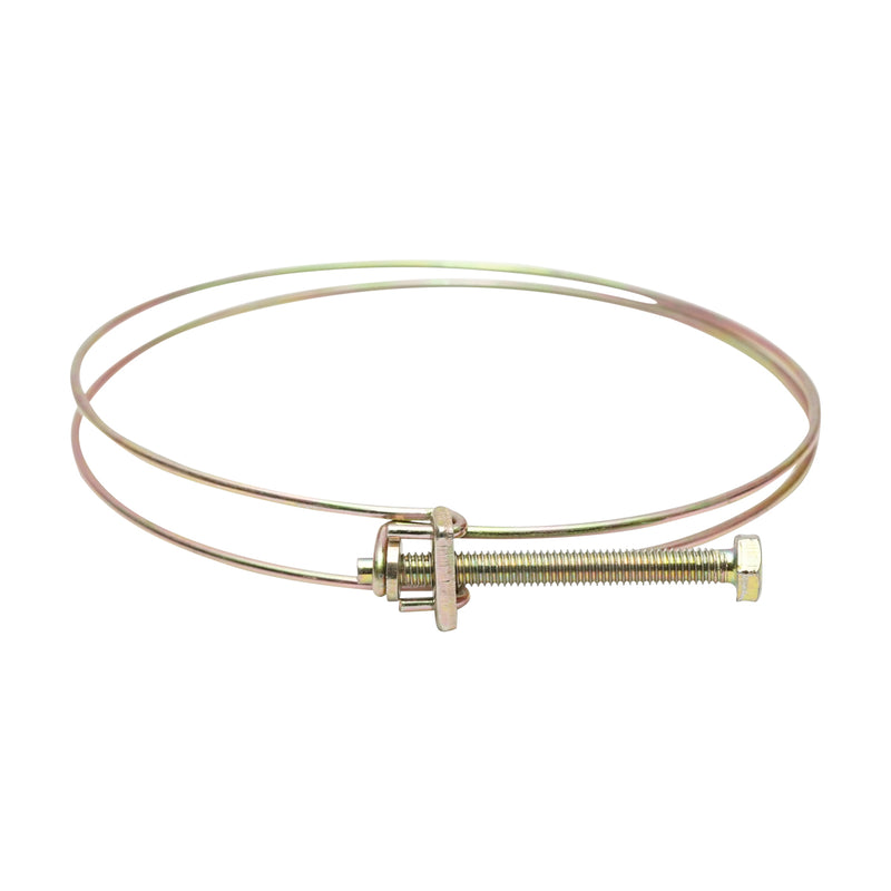 Fascetta stringicavo 113-120mm con vite M8x80mm per tubo flessibile Breckner Germany