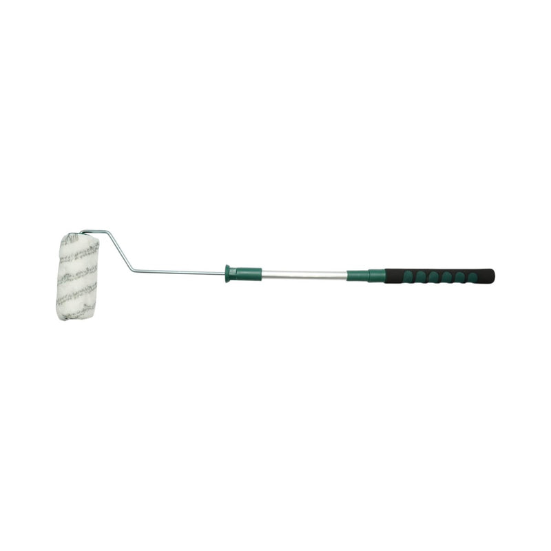 Rullo in poliacrilico da 18 cm, diametro 80 mm, spessore fibra 18 mm, manico telescopico in metallo 42-84 cm Breckner Germany