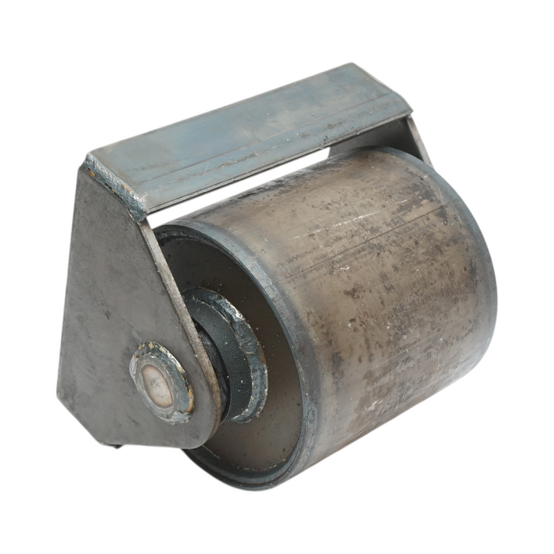 Rullo per container scarrabili, 160x160 mm, supporto da saldare, acciaio grezzo