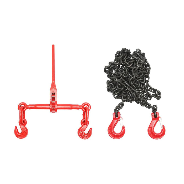Catena di ancoraggio con tenditore a cricchetto, 6.3T, lunghezza 6m, spessore 10mm