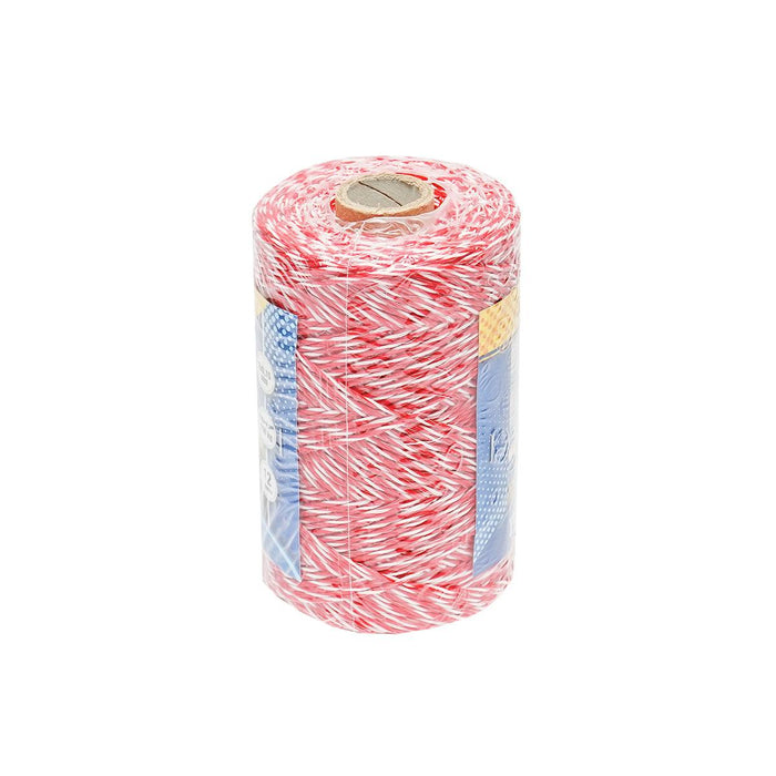 Filo per Recinto Elettrico, Lunghezza 250 mt, 2x015mm., 12 Ohm/m, colore bianco/rosso, Recinzioni elettriche