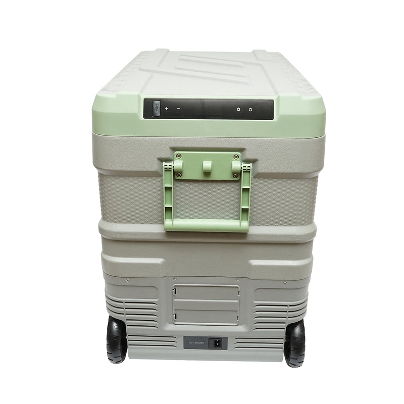 Frigorifero per auto con compressore 60W, capacità 64,2L, tensione di alimentazione 12-24-220V, schermo LCD, USB, 692x416x585mm G65 AUTOSPEED