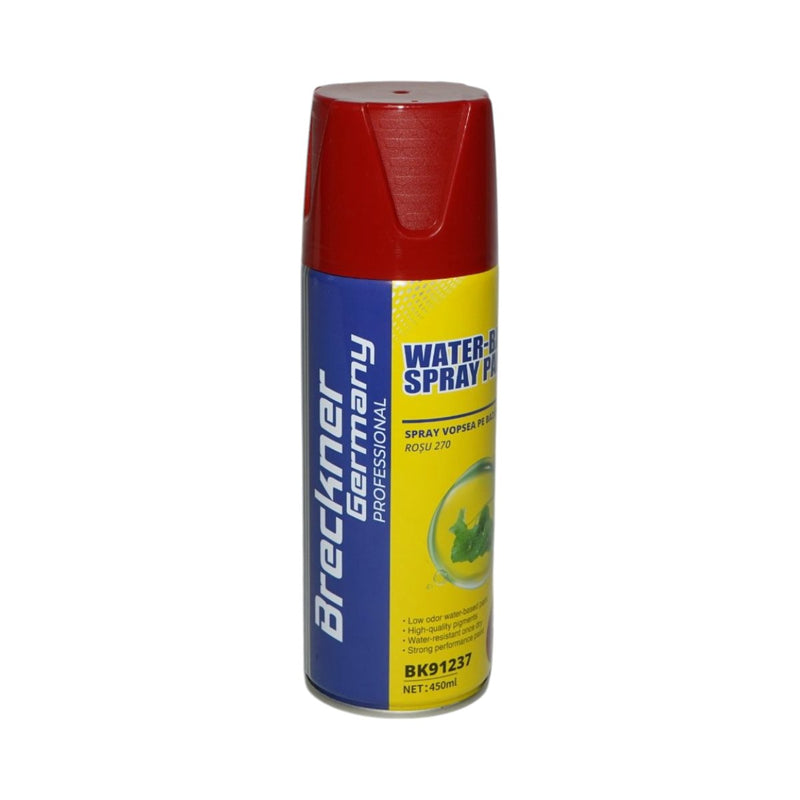 Vernice spray rossa a base d'acqua 270, 450 ml Breckner Germany