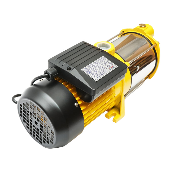 Pompa d'acqua di superficie multistadio 750W, 220V, portata 90 L/min, altezza 43 m, IP44, Breckner Germany