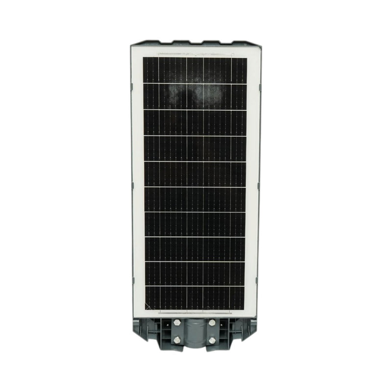 Lampione stradale solare a LED da 500 W con pannello solare da 25 W, batteria LiFePO4 da 20.000 mAh, sensore di movimento, telecomando e supporto per palo (IP65) Breckner Germany