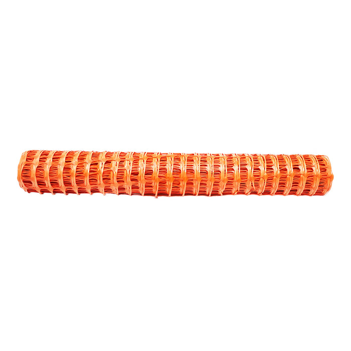 Rete per delimitazione lavori 1mx50m con maglie 70x40mm, 110g/m arancione