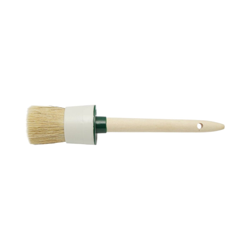 Pennello tondo da 45 mm n. 14, setole in PET, manico in legno Breckner Germany