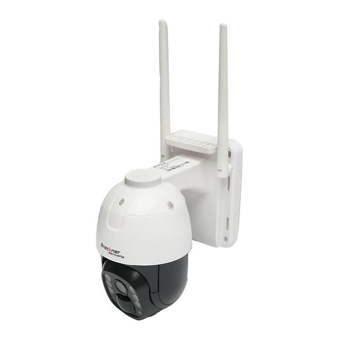 Telecamera di videosorveglianza 4G, rotante 24 ore su 24, 7 giorni su 7, completamente autonoma, ricarica con pannello solare, PTZ, 1080P, PIR, IP66