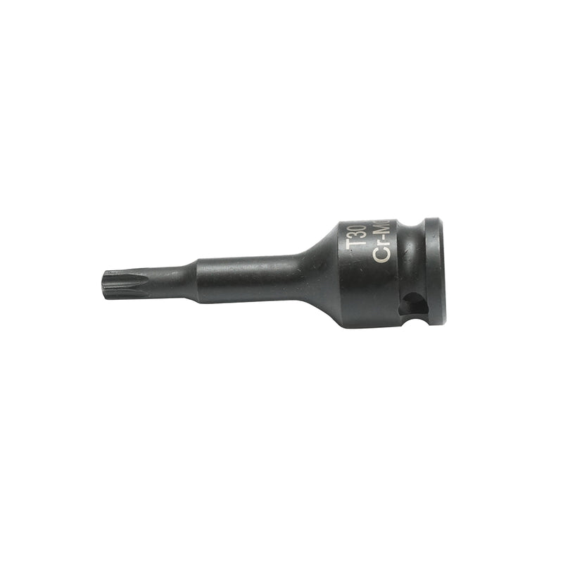 Chiave a bussola a impatto Torx T30, 60 mm, quadrata 3/8 Cr-Mo