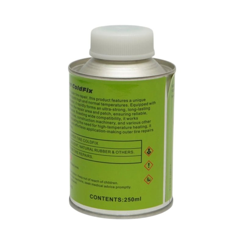 Adesivo a vulcanizzazione a freddo Super Tire ColdFix per la riparazione di pneumatici tubeless, 250 ml Breckner Germany
