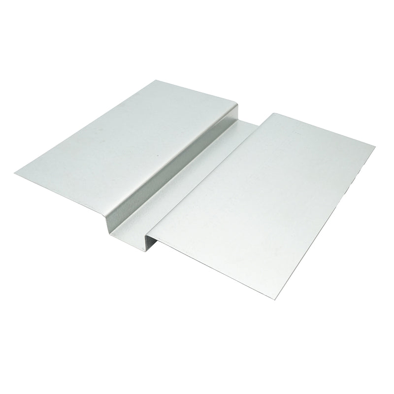 Piastra in acciaio NS 344x300x30 mm (orientamento Est-Ovest/Nord-Sud) per il montaggio di pannelli solari fotovoltaici – Sistema B