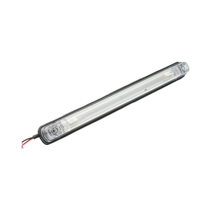 Luce di posizione bianca a LED da 24V per cabina di autocarro, 6 LED, 240x26x25 mm Breckner Germany