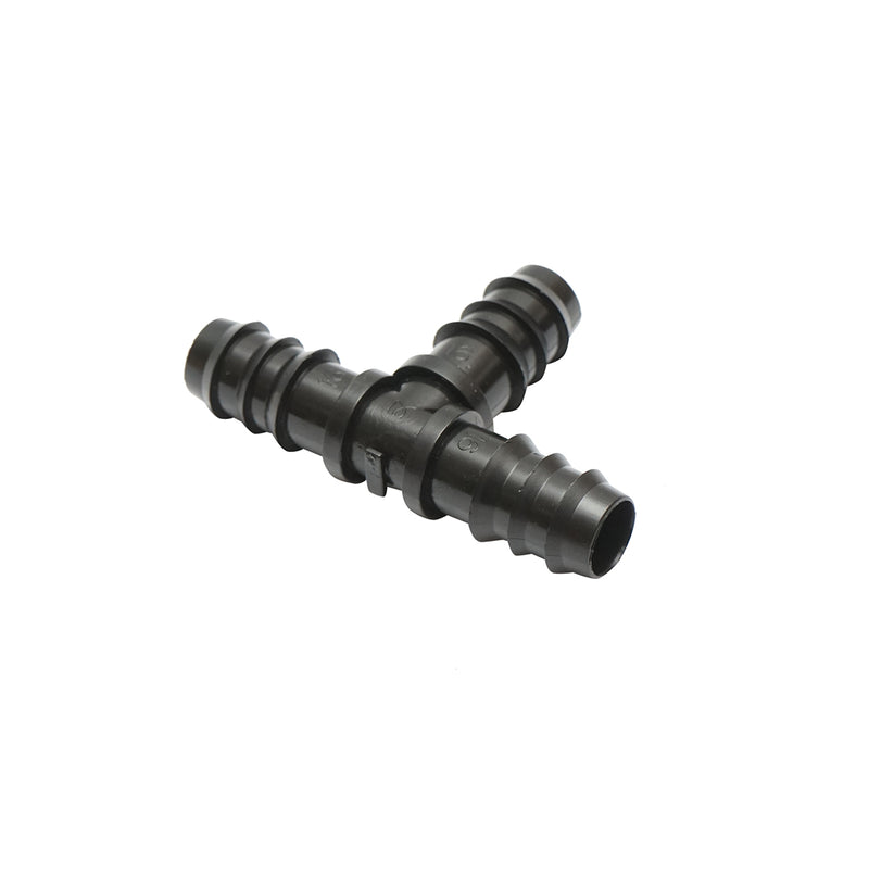 Quadrato a T, connettore per tubo di gocciolamento D16x16x16mm per sistemi di irrigazione