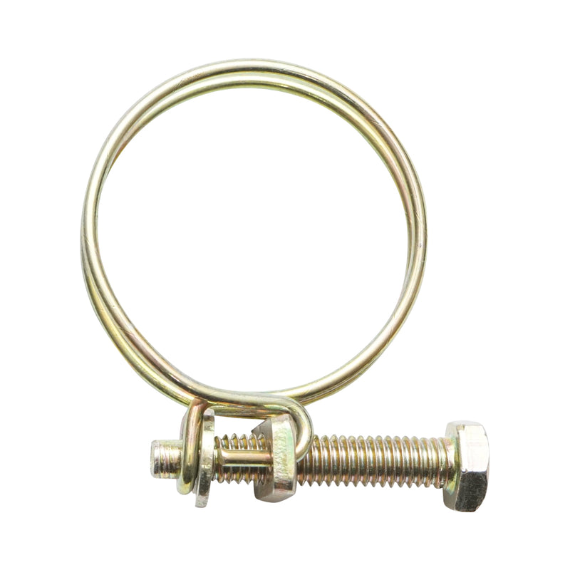 Fascetta stringitubo in filo metallico da 31-36 mm con vite M6x40 mm Breckner Germany