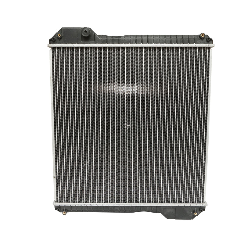 Radiatore di raffreddamento dell'acqua per terna Caterpillar 428E, dimensioni 775 × 640 × 115 mm, codici OEM 2105948 e 301-9672