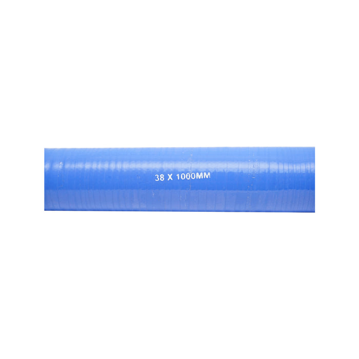 Tubo dritto per raffreddamento in silicone con inserto in tessuto, dimensioni 38x1000 mm. Breckner Germany