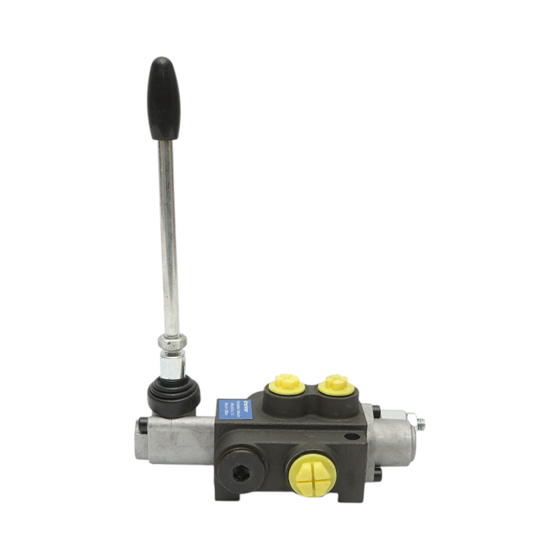 Distributore idraulico a 1 leva, portata 40 L/min, con leva inclusa, -15 / +80. Breckner Germany