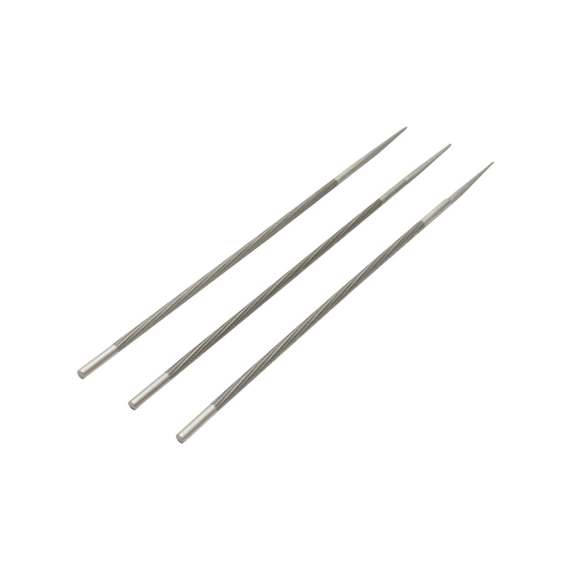 Set di 3 lime tonde per affilatura motoseghe, 4,5x200 mm Breckner Germany