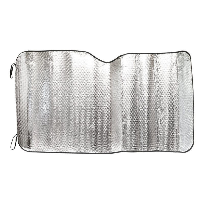 Parasole per parabrezza auto (140x70 cm) con foglio in alluminio e ventose Breckner Germany
